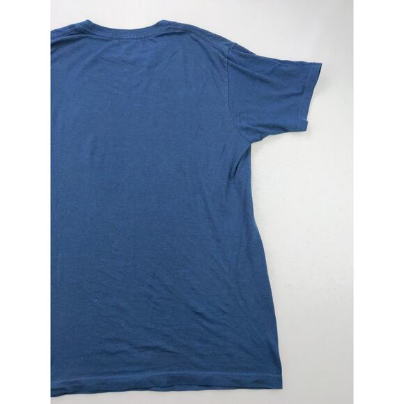 Retro Looney Tunes Basketball T Shirt SZ M Blue Taz Daffy Bugs Bunny Wile E - Picture 9 of 10